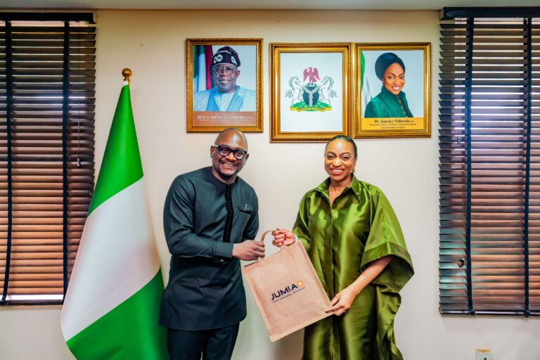 Jumia Visit to Hon. Minister